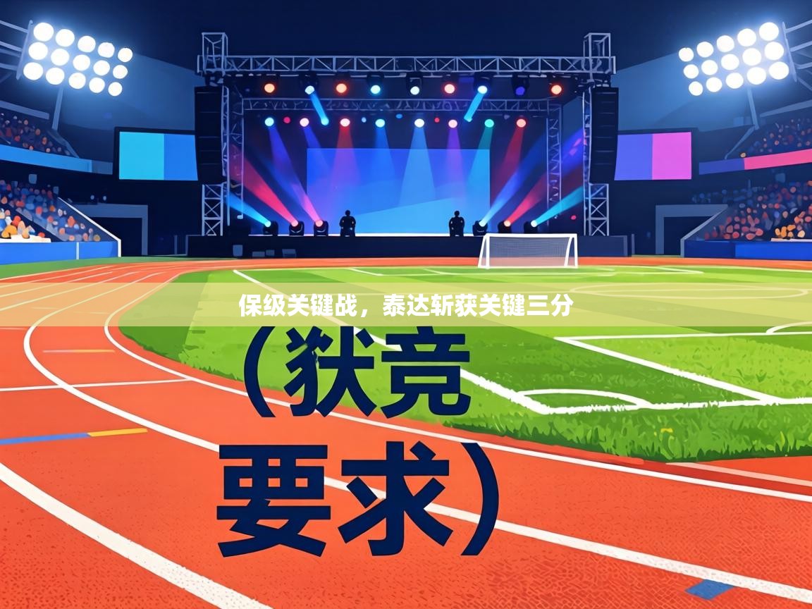 保级关键战,泰达斩获关键三分 第1张